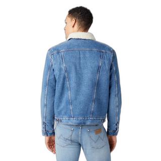 Wrangler  veste en jean 124mj sherpa 