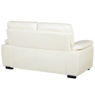 Beliani 2 Sitzer Sofa aus Kunstleder Retro VOGAR  