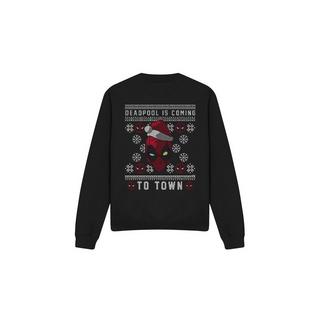 Deadpool  Coming To Town Sweatshirt 