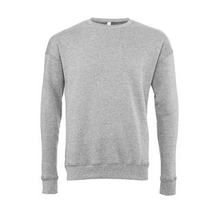 Bella + Canvas  Classic Sweatshirt, Überschnittene Schulter 