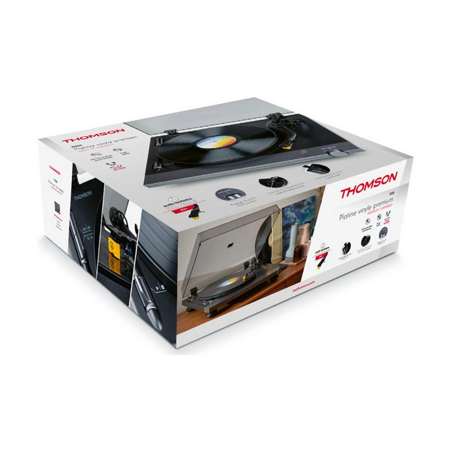 Thomson  Lettore di dischi automatico Modello TT700 Premium 2 velocità 33/45 giri 