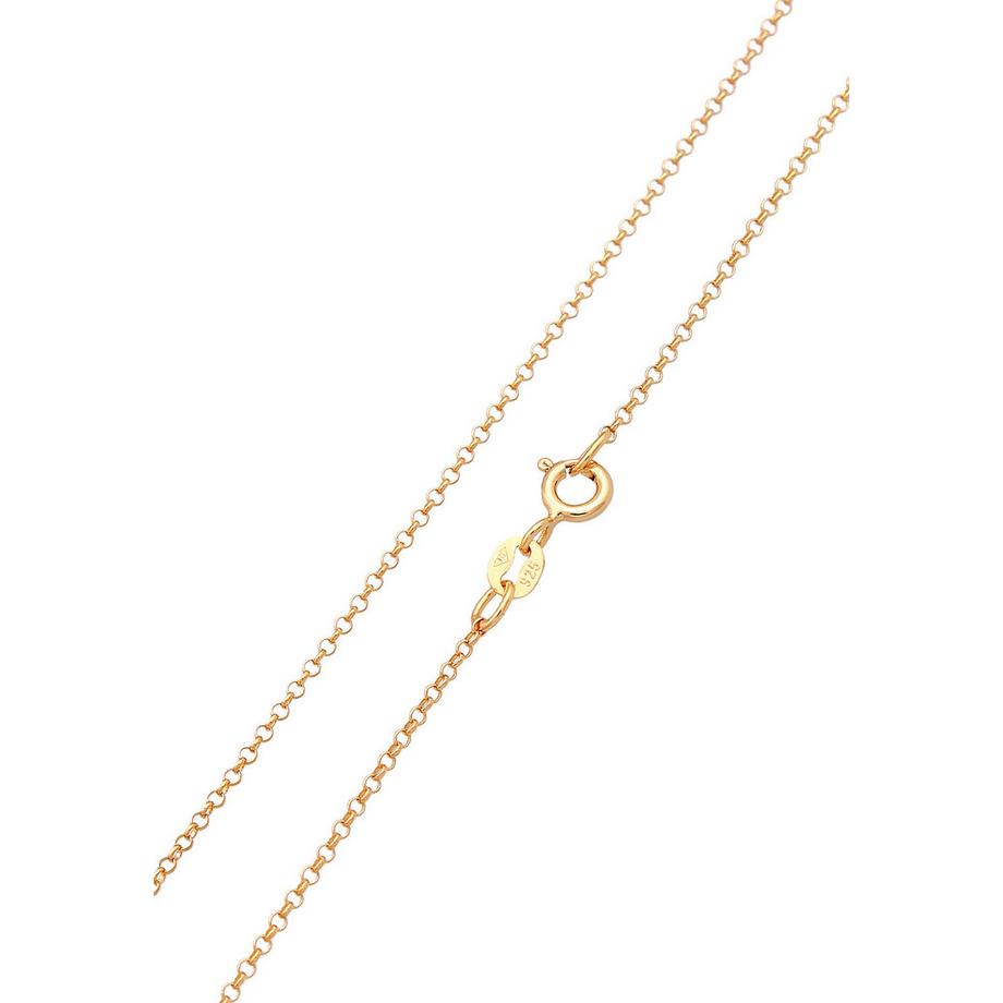 Elli  Halskette Plättchen Vintage Stab Element 