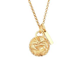 Elli  Collier Femmes Plaquette Pendentif Bâton Vintage 