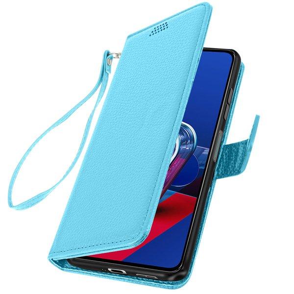 Avizar  Bookcover Asus Zenfone 7 ZS670KS Blau 