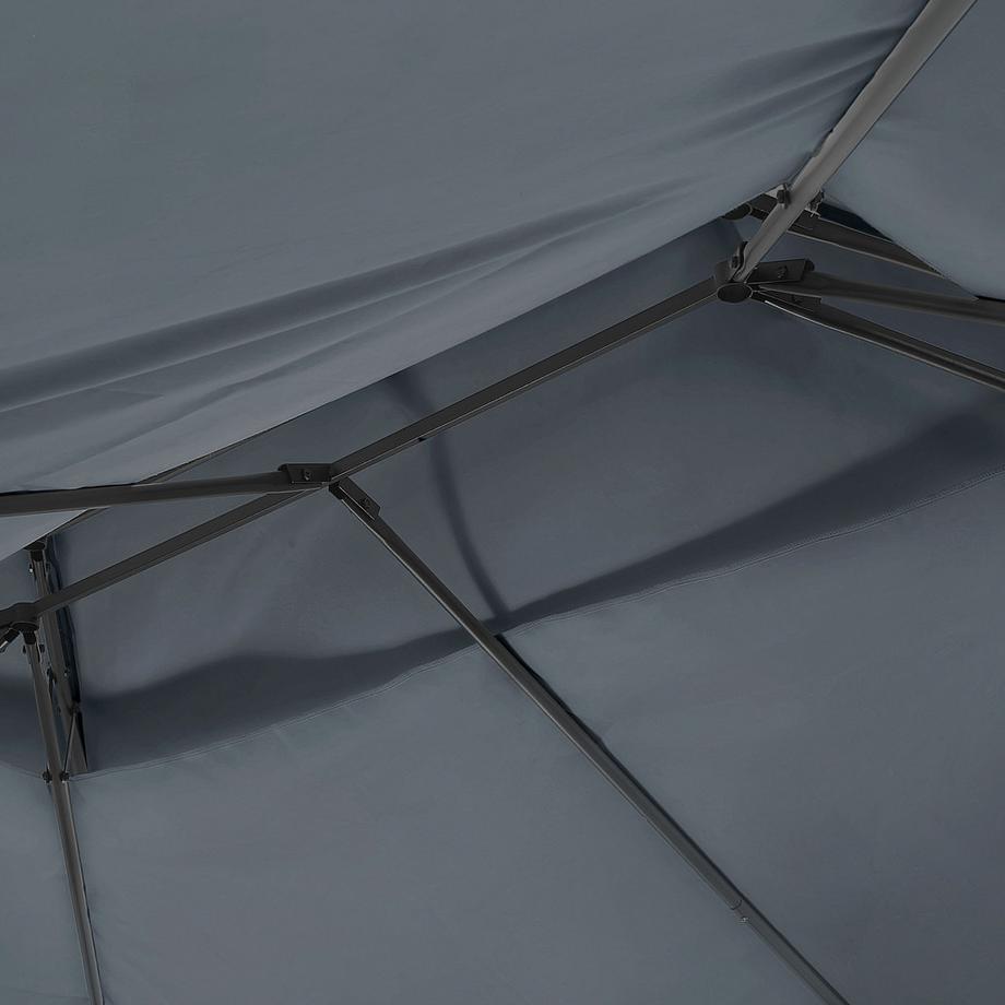 Beliani Pavillon aus Stahl  COLOS  