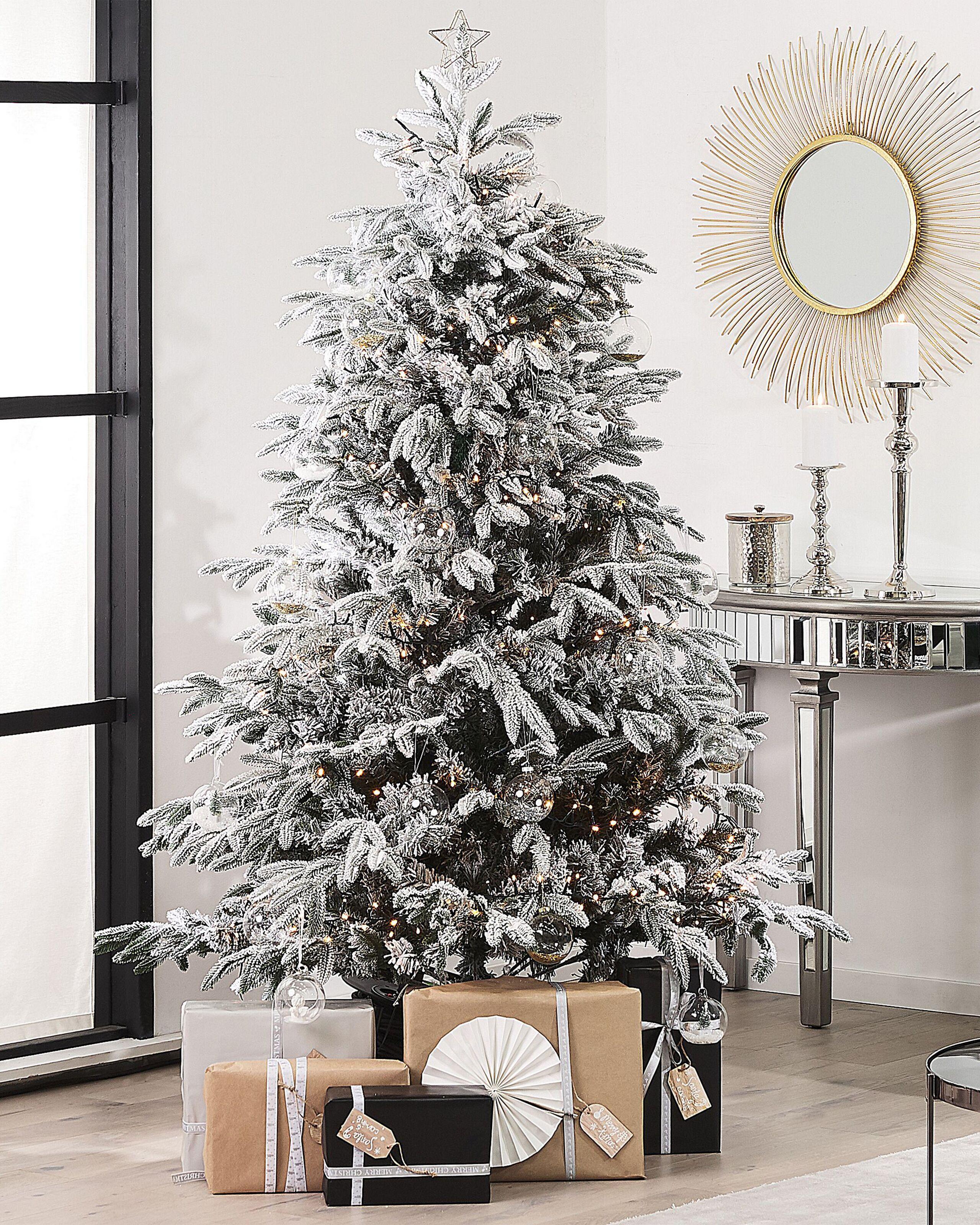 Beliani Albero di Natale en PVC Scandinavo BASSIE  