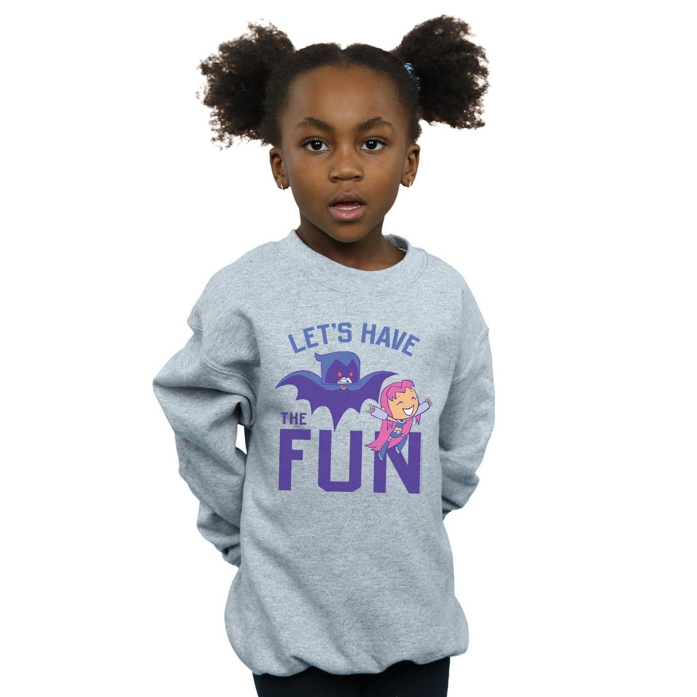 DC COMICS  Teen Titans Go Let's Have The Fun Sweatshirt 