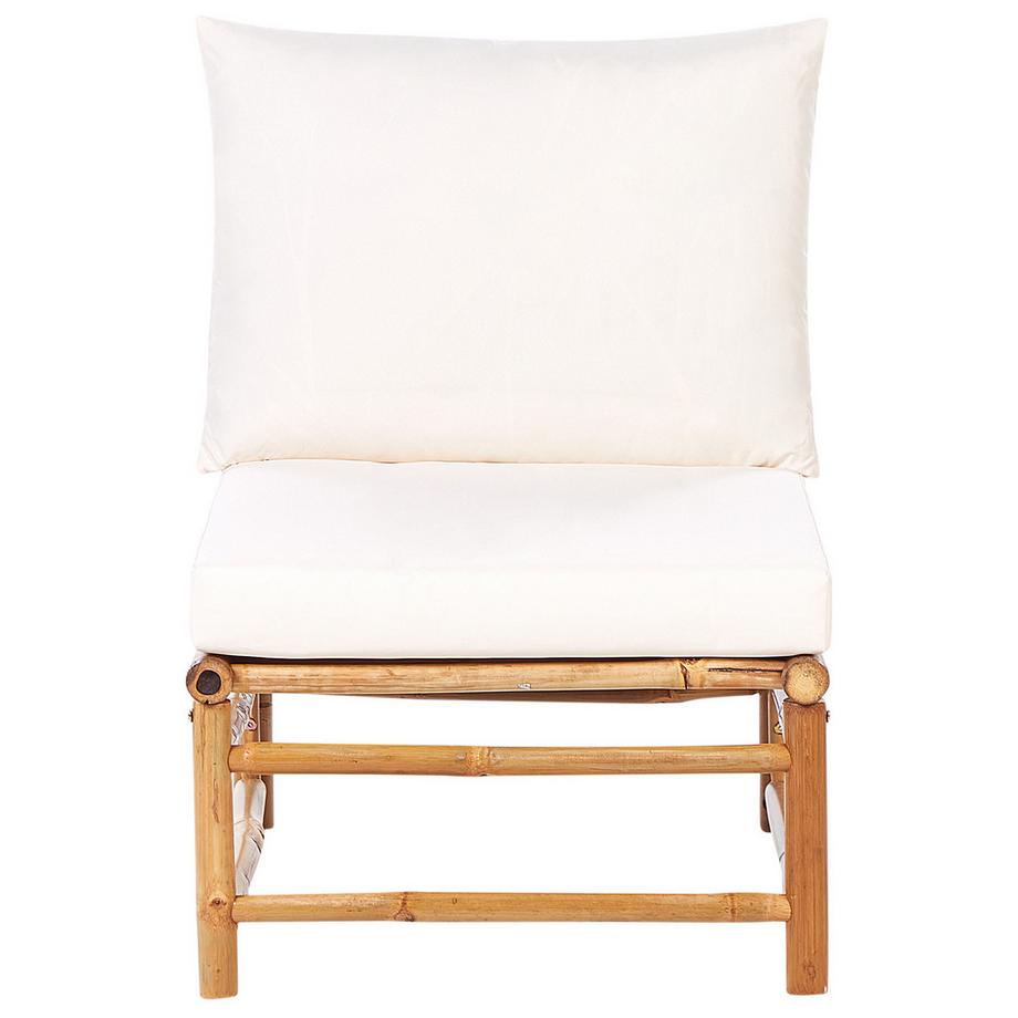 Beliani Canapé d'angle en Bambou  CERRETO  