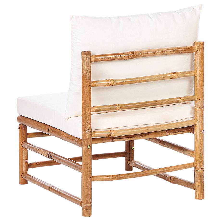 Beliani Canapé d'angle en Bambou  CERRETO  