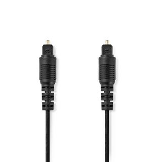 Nedis  Câble audio optique | TosLink mâle | TosLink mâle | 5.00 m | Rond | PVC | Noir | Label 