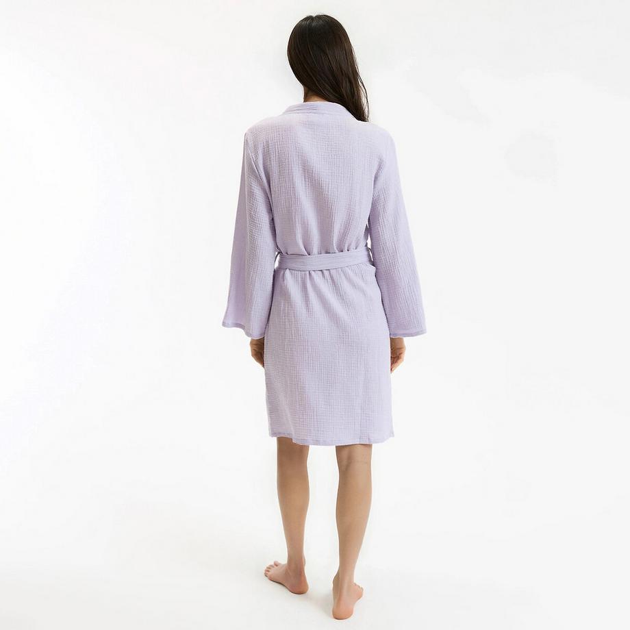 La Redoute Collections Kimono Bademantel aus Baumwollgaze  
