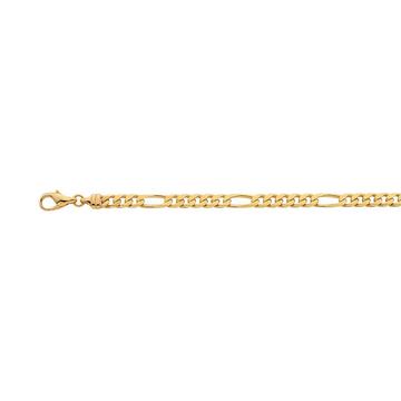 Collier Figaro Gelbgold 750, 5.2mm, 50cm