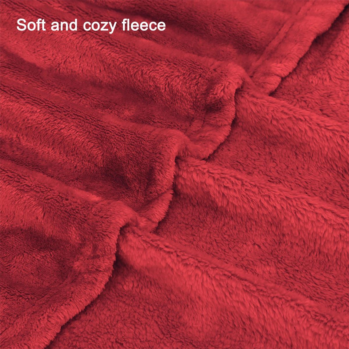 Intirilife Weiche Kuscheldecke  