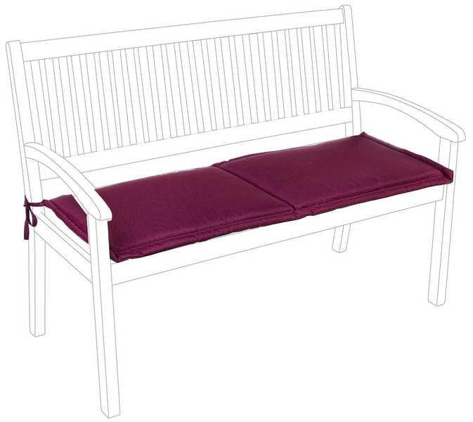 mutoni Kissen Bordeaux Bank 2 Sitzer  