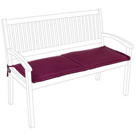 mutoni Kissen Bordeaux Bank 2 Sitzer  