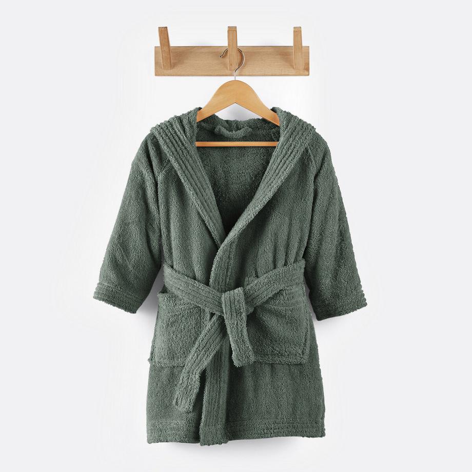 La Redoute Intérieurs  Kinderbademantel Scenario mit Kapuze 350 g/m² 