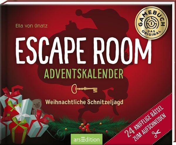 arsEdition Escape Room Adventskalender. Weihnachtliche Schnitzeljagd  