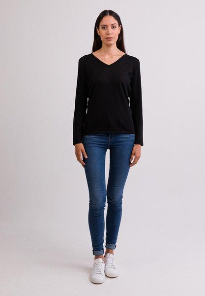 CASH-MERE.CH Cachemire Pull Col V  