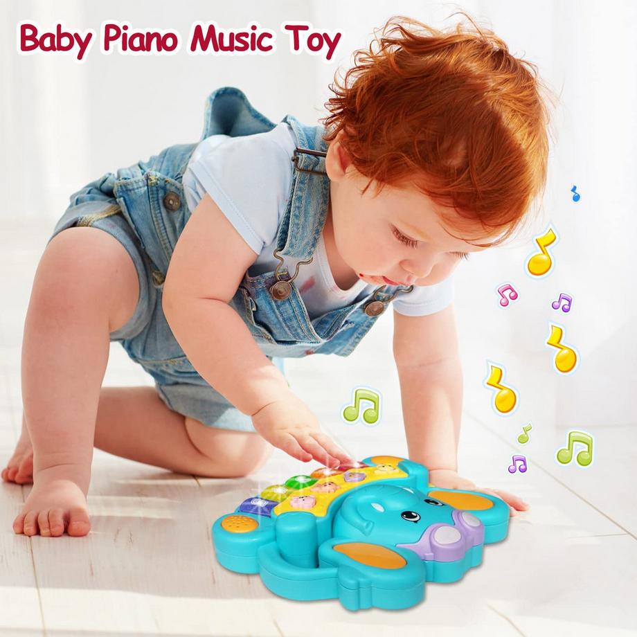 Activity-board  Musik Babyspielzeug Klavier Musikspielzeug Leuchttastatur Spielzeug 