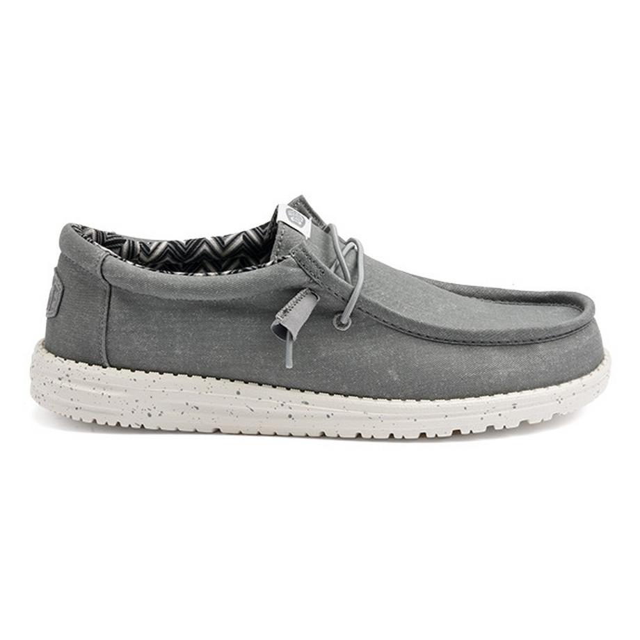 HEY DUDE Wally Stretch Canvas Mocassins  
