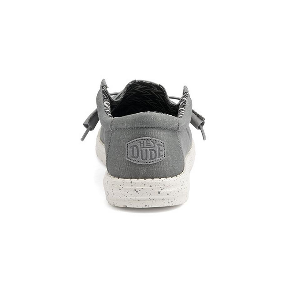 HEY DUDE Wally Stretch Canvas Mocassins  
