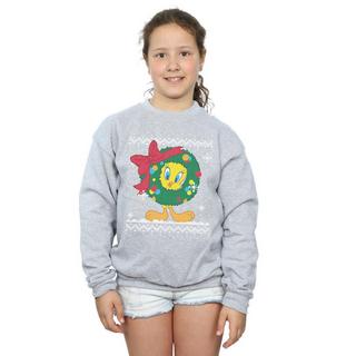 LOONEY TUNES  Sweat TWEETY PIE CHRISTMAS FAIR ISLE 