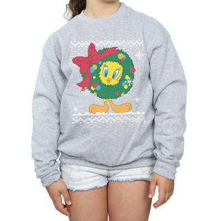 LOONEY TUNES  Sweat TWEETY PIE CHRISTMAS FAIR ISLE 