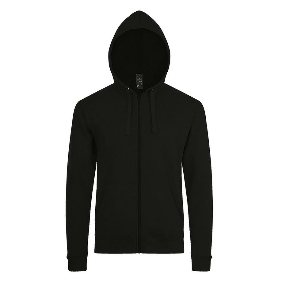 Sweat à capuche et fermeture zippée