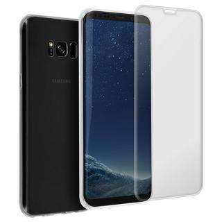 Avizar  Coque souple + Film en verre Galaxy S8 