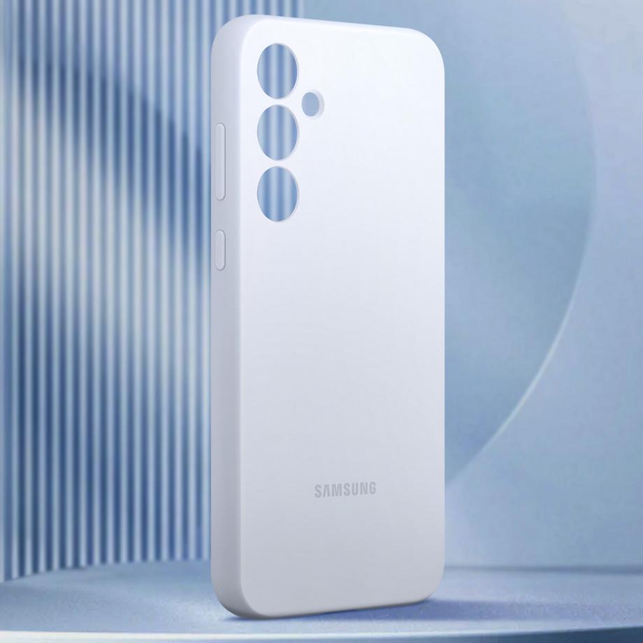 SAMSUNG  Coque Silicone Original Galaxy A35 Bleu 