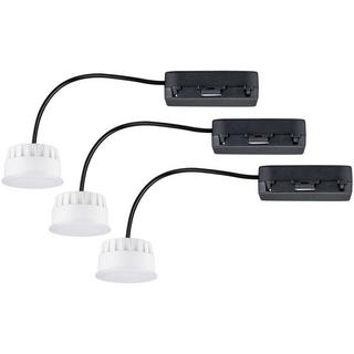 Paulmann LED-Einbauleuchte 3er Set LED 19.5 W Satin  