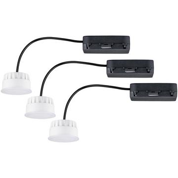 EBL Choose 3er Coin Set Easy-Dim LED 3x6.5W 630lm 2700K 51mm Kunststoff