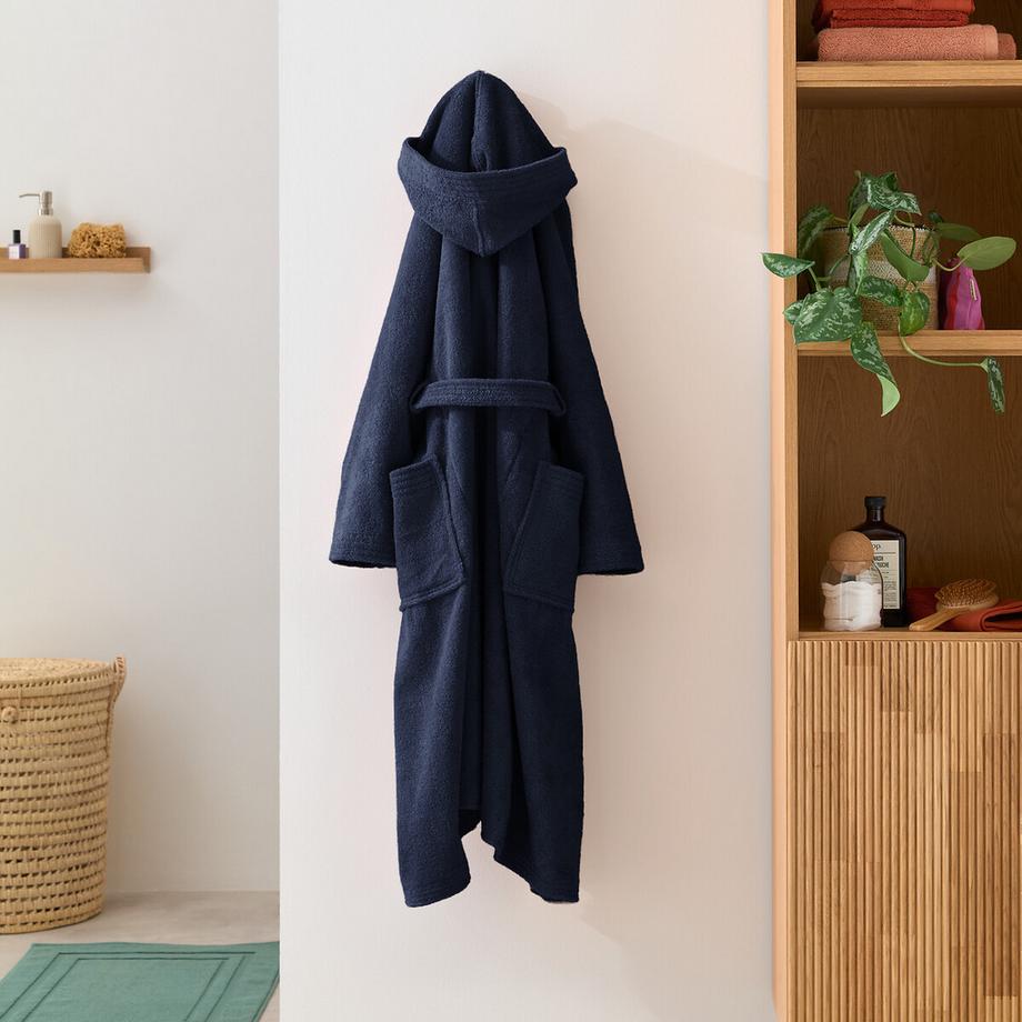 La Redoute Intérieurs Peignoir capuche éponge bouclette 450 gm2  