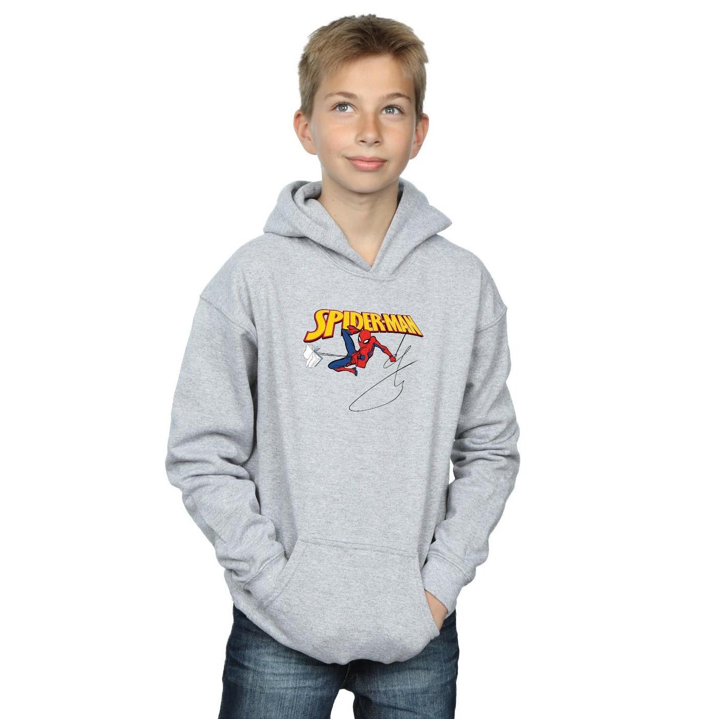 MARVEL  Sweat à capuche WITH A BOOK 