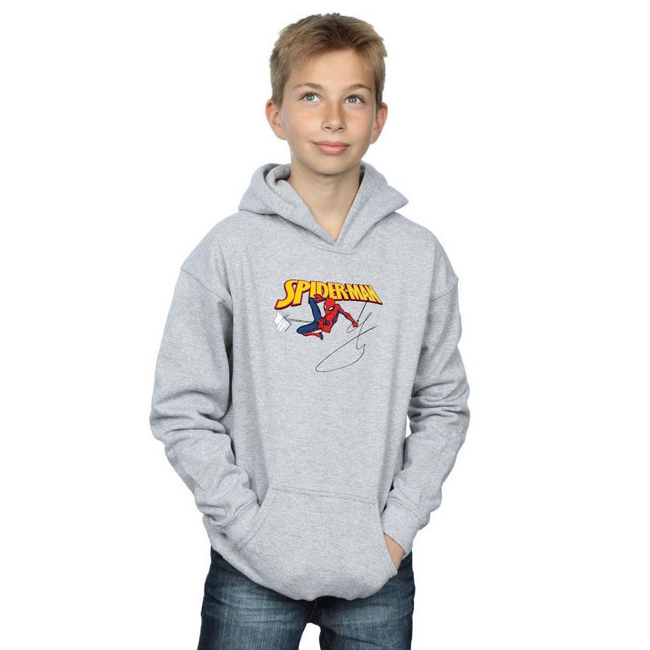 MARVEL  Sweat à capuche WITH A BOOK 