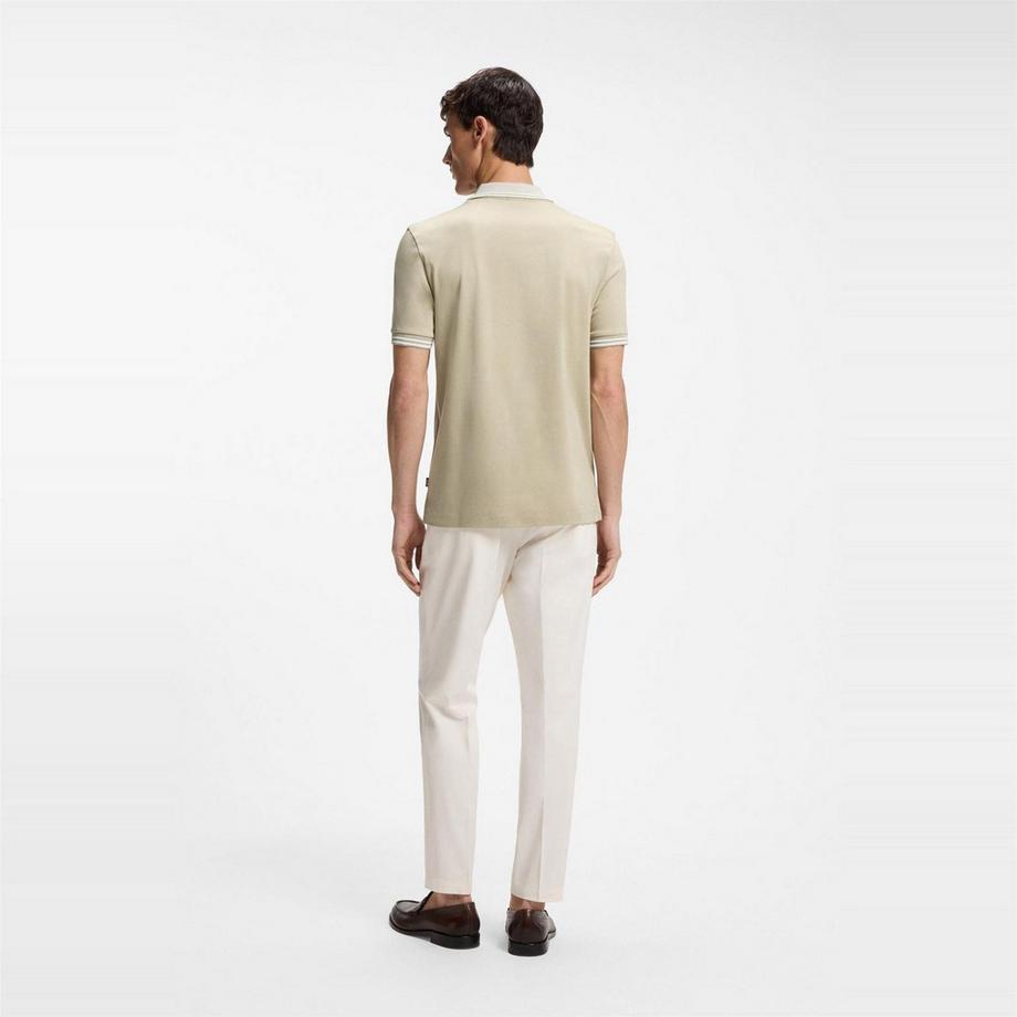 BOSS Maglietta Polo Logo Cotone Maniche Corte  