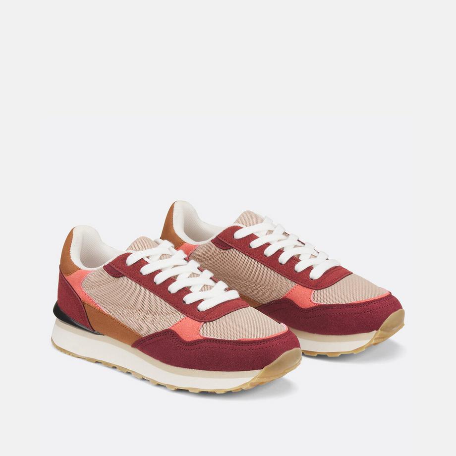 La Redoute Collections Mehrfarbige Running-Sneakers im Retro-Stil  