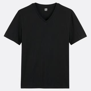 La Redoute Collections V-Ausschnitt Kurzarm T-Shirt  