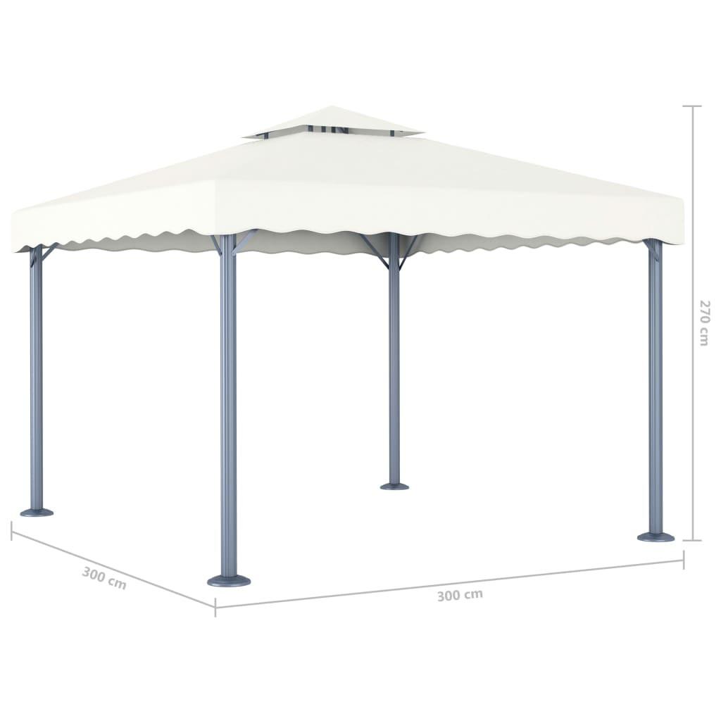 VidaXL gazebo Tessuto  