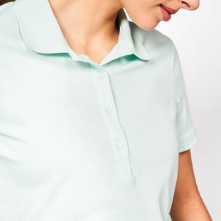 INESIS  Polo golf donna maniche corte cotone 