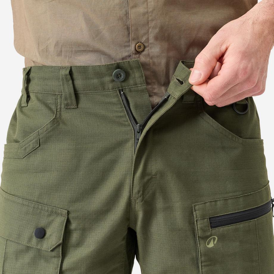 SOLOGNAC  Bermuda Cargo chanvre Homme vert 