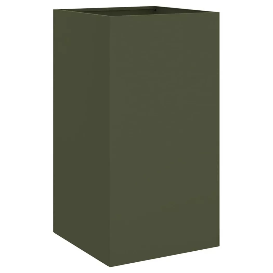 VidaXL - Jardinière acier, One Size, Vert