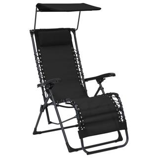 VidaXL Chaise de terrasse tissu  