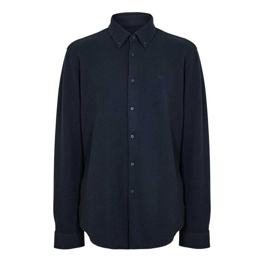 Camicia Logo Ricamato Collare