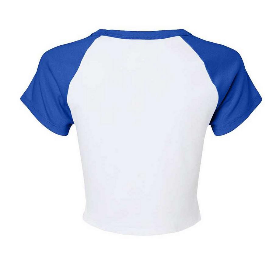 Bella + Canvas Maglietta Raglan Microfibra  