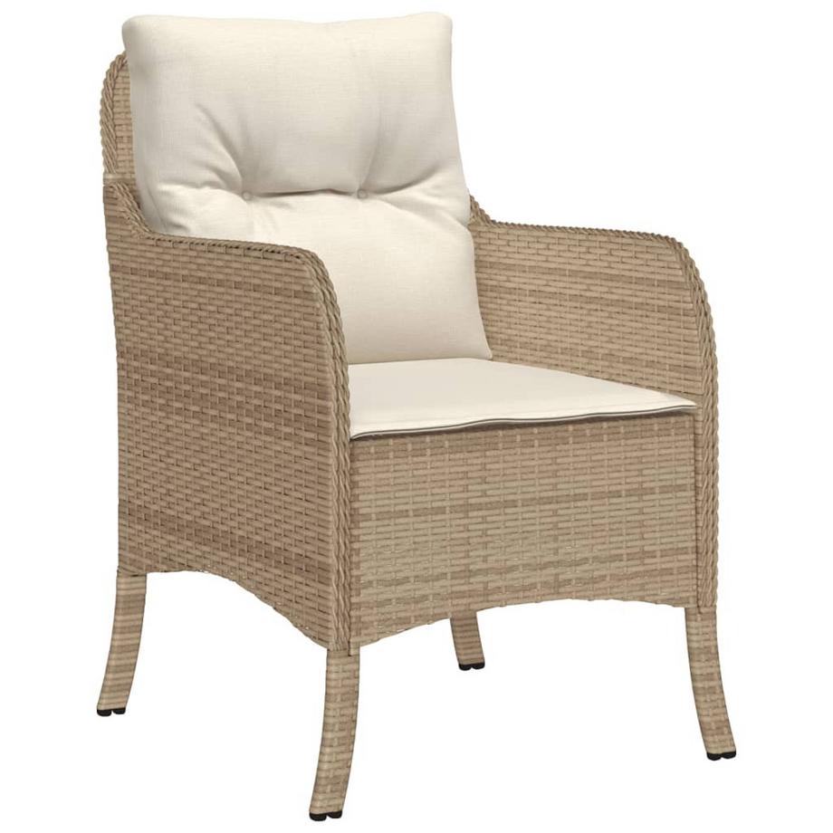 VidaXL set da pranzo da giardino Polirattan  