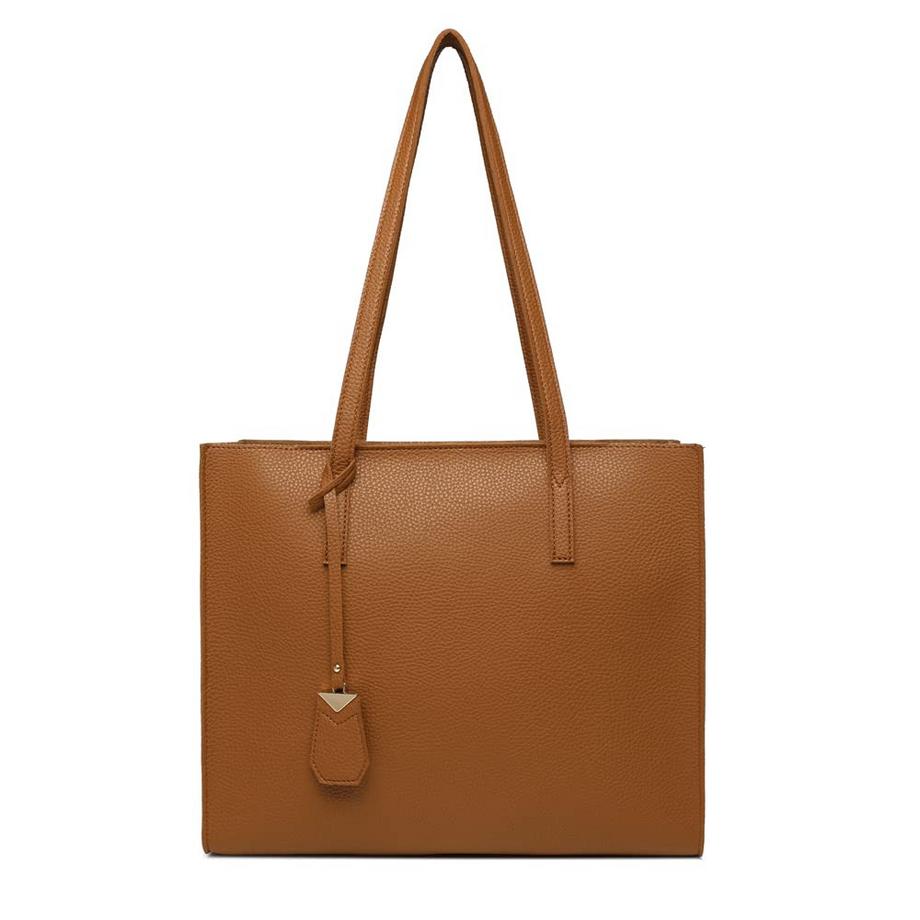 Only-bags.store Grosse Shopper Tasche mit Reissverschluss für Arbeit und Freizeit  