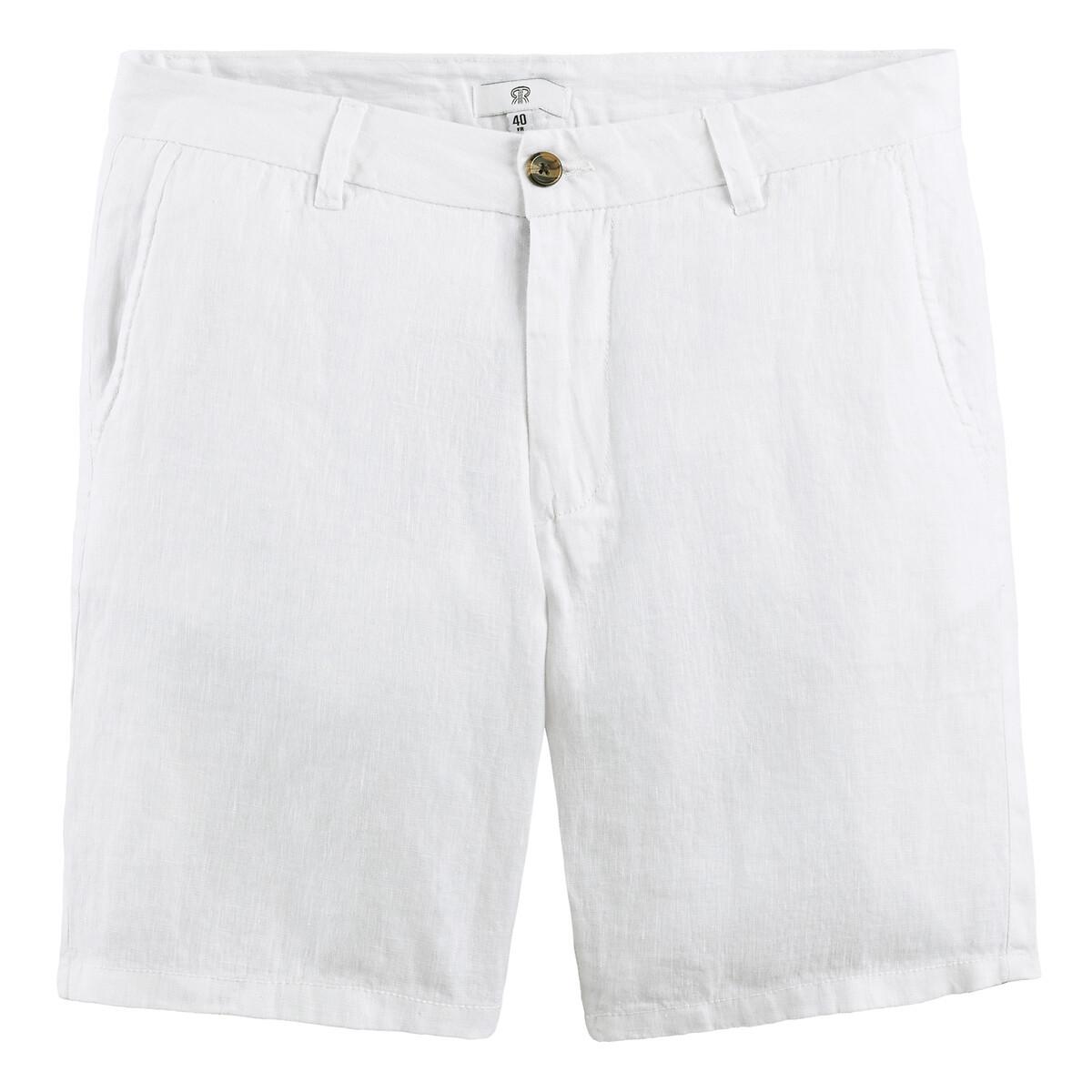 La Redoute Collections Bermuda Leinen Shorts  