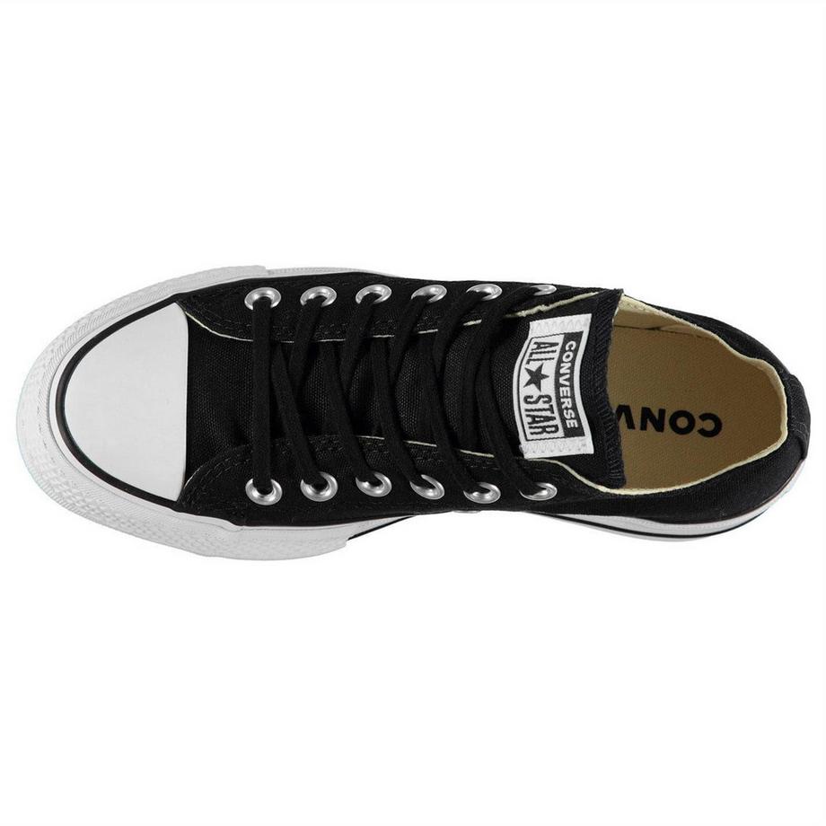 CONVERSE Scarpe Chuck Taylor con Plateau in Tela  