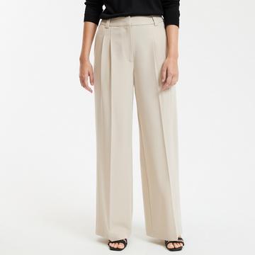 Loose-Fit Bundfaltenhose